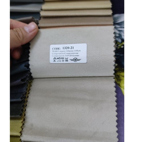 سرير فندقي بقماش مخمل 140x200