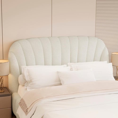 سرير كاليفورنيا الفندقي بقماش شنيل