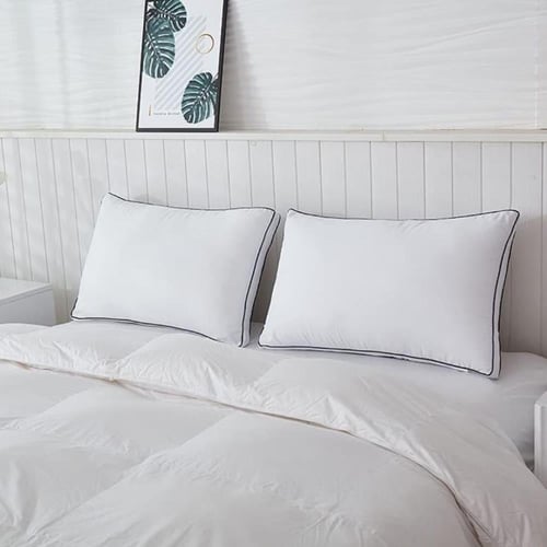 مخدة مايكروفايبر فندقية 4 حبات 1500 جرام