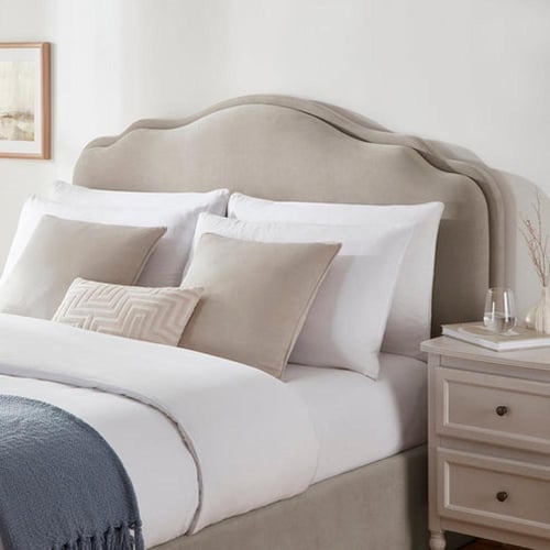 سرير برستيج الفندقي بقماش مخمل . متوفر جميع المقاس...