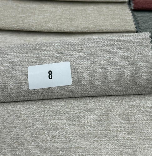 سرير نيوم الفندقي بقماش شنيل