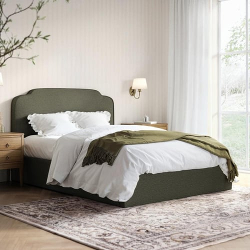 سرير هايز الفندقي بقماش شنيل