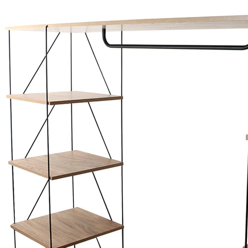 رفوف تخزين مه تعليق ملابس متعدد الاستخدام بتصميم ع...