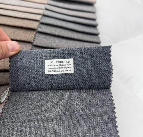 سرير زينيا بدرج واحد بقماش شنيل