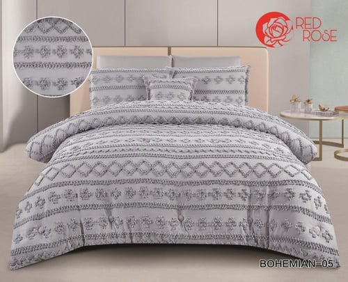 لحاف منفوخ بوهيمي مايكروفايبر صيفي مفرد