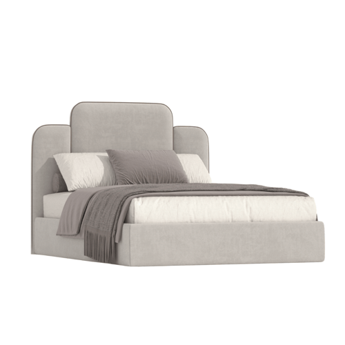 سرير كايلين الفندقي - قماش مخمل قطيفة