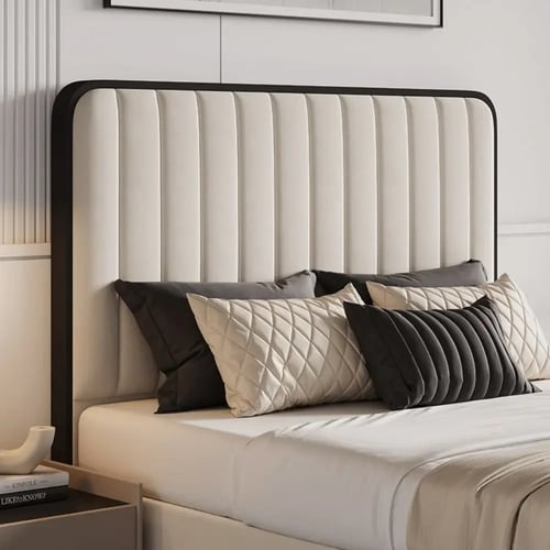 سرير بريميوم الفندقي - قماش مخمل قطيفة