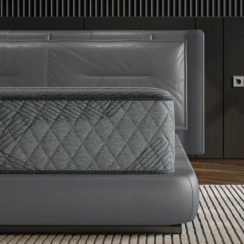 مرتبة طبية بإرتفاع 25 سم قماش تركي أسود مبطن