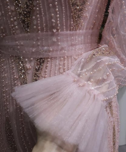 فستان سهرة ناعم من سمارا بوتيك-E120