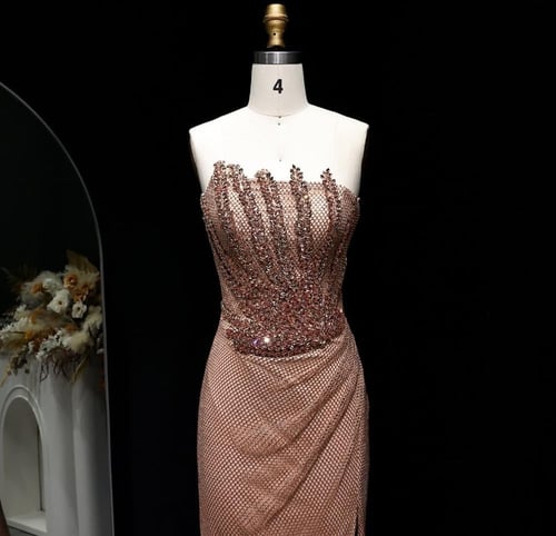 فستان سهرة راقي من سمارا بوتيك-E79