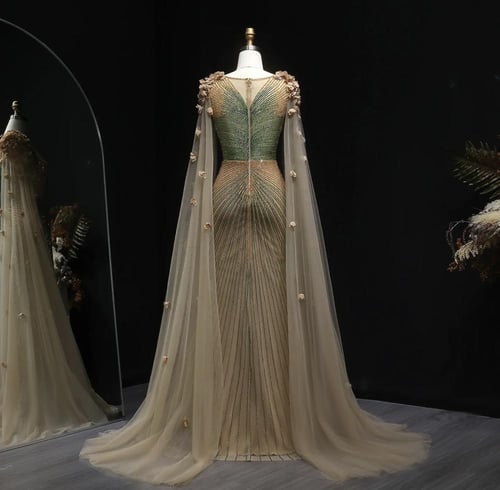 فستان أعراس مع درجات اللوان الترابية من سمارا بوتي...