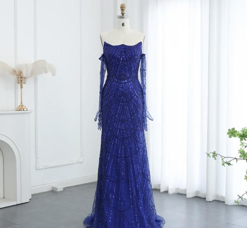 فستان سهرة فاخر من سمارا بوتيك-E47