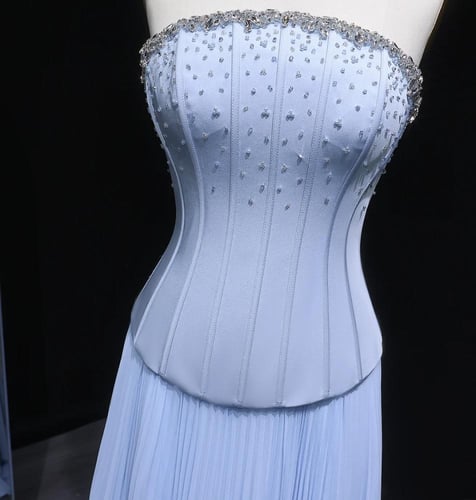 فستان سهرة ناعم من سمارا بوتيك-S136