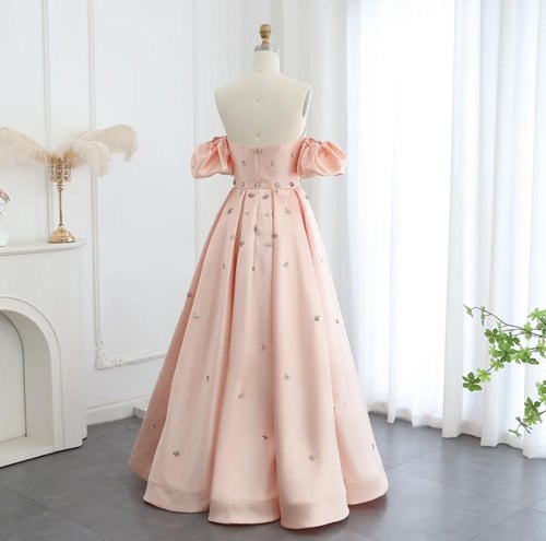 فستان سهرة ناعم من سمارا بوتيك-P18