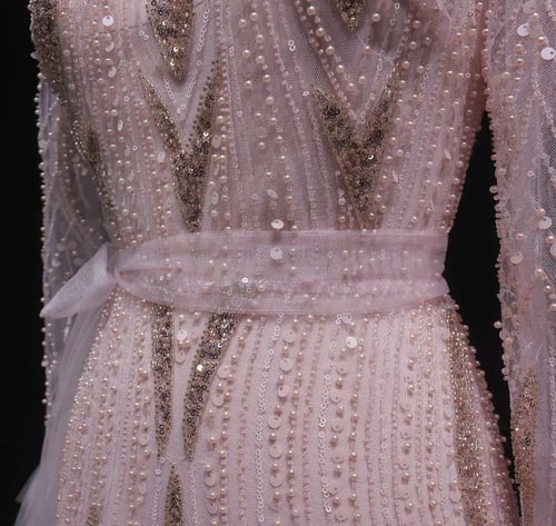 فستان سهرة ناعم من سمارا بوتيك-E120