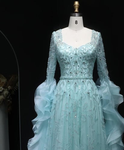 فستان أعراس فاخر من سمارا بوتيك-A129