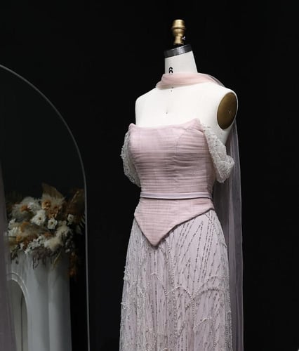 فستان سهرة مذهل من سمارا بوتيك-E87