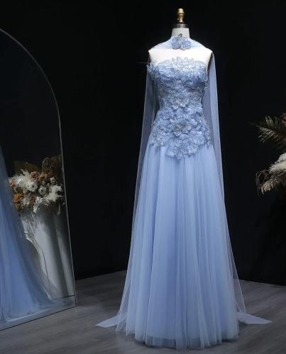 Soft engagement dress from Samara Boutique - P102