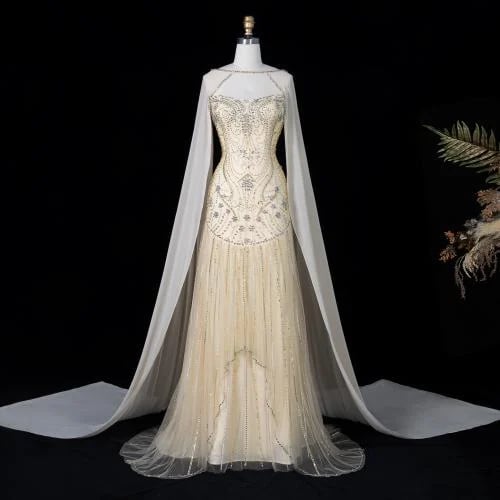 Luxurious embroidered dress from Samara Boutique