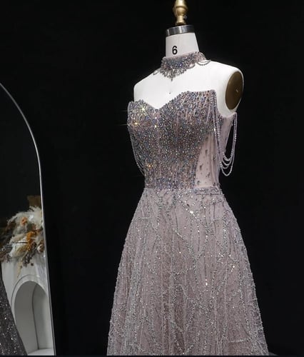 فستان سهرة فاخر من سمارا بوتيك