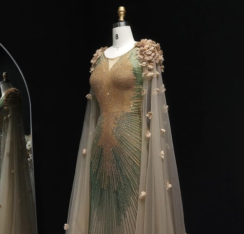 فستان أعراس مع درجات اللوان الترابية من سمارا بوتي...