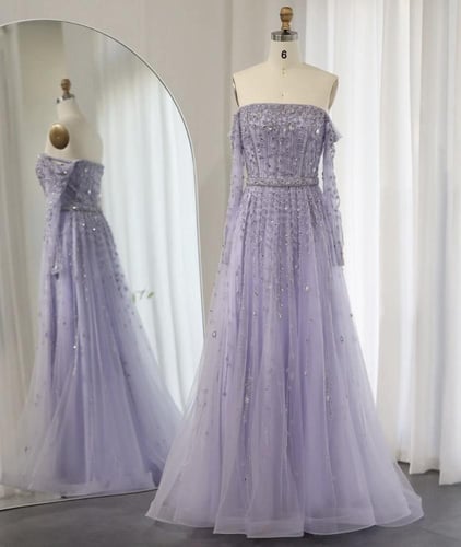 فستان اعراس تطريز يدوي من سمارا بوتيك-A93