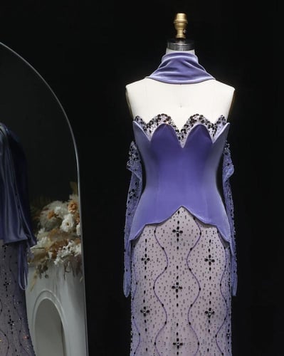 فستان سهرة راقي من سمارا بوتيك-E92