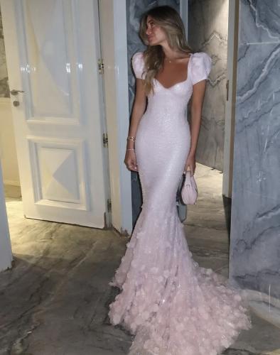 Soft engagement dress from Samara Boutique - P101