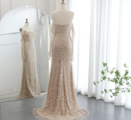 فستان سهرة فاخر من سمارا بوتيك-E47