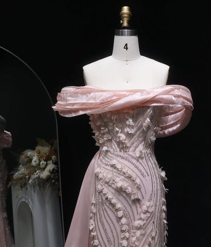 فستان سهرة راقي من سمارا بوتيك-A130