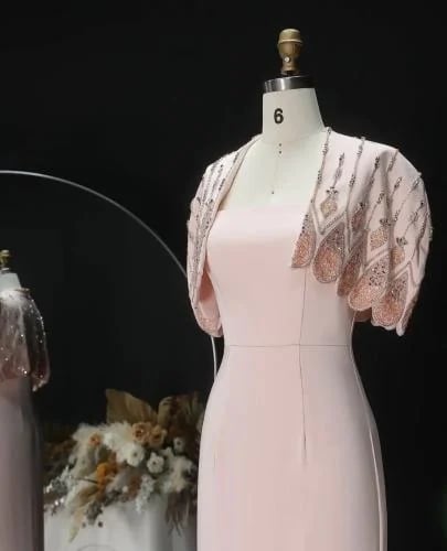 Soft evening dress and short jacket from Samara Boutique - S171