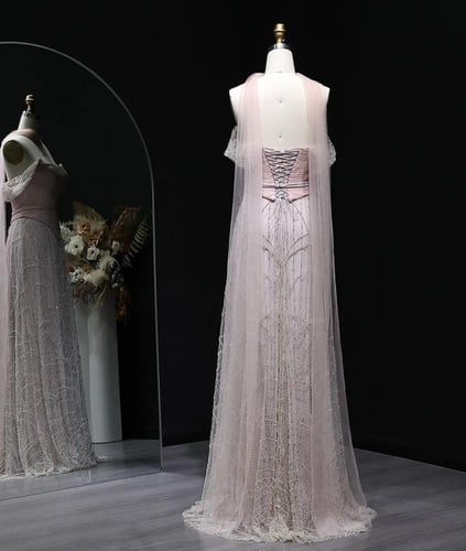 فستان سهرة مذهل من سمارا بوتيك-E87