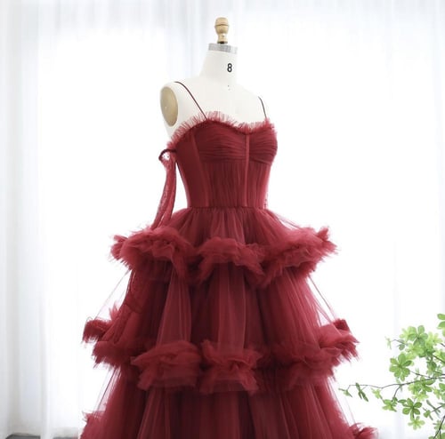 فستان ملكة طبقات من سمارا بوتيك-P16