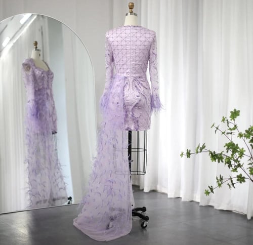 فستان سهرة قصير توديع عزوبية وحفلات ميلاد من سمارا...