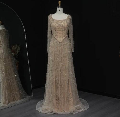 فستان سهرة ملكة راقي من سمارا بوتيك-P47