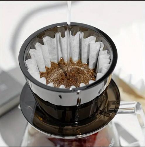 قمع V60 كريستال B75 اسود او شفاف