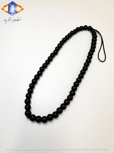 سلسله جوال من حجر الأونكس الطبيعي الكريم الملكى .