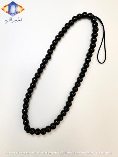 سلسله جوال من حجر الأونكس الطبيعي الكريم الملكى .