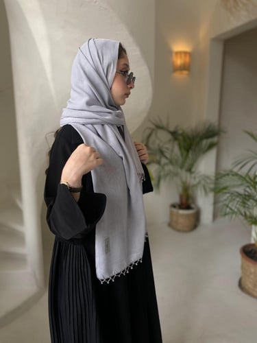 طرحة مميزة عملية رمادي