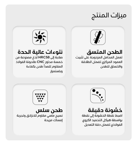 مطحنة قهوة يدوية ستانلس ستيل