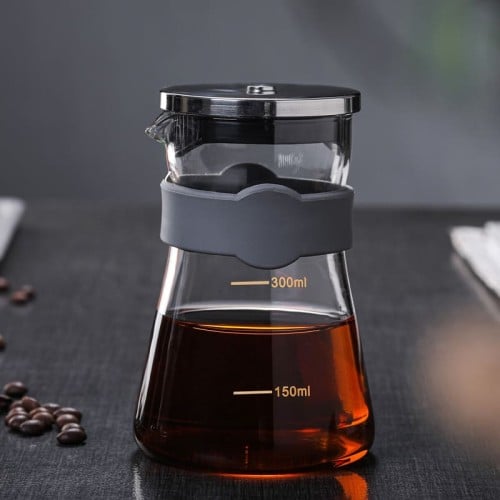 وعاء قهوة زجاجي من البورسليكات