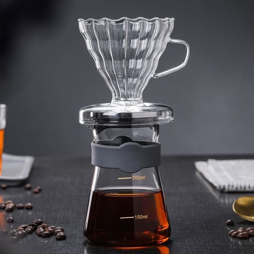 وعاء قهوة زجاجي من البورسليكات