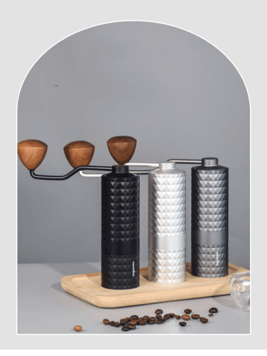 مطحنة قهوة يدوية ستانلس ستيل