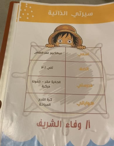 ملف إنجاز حسب الطلب