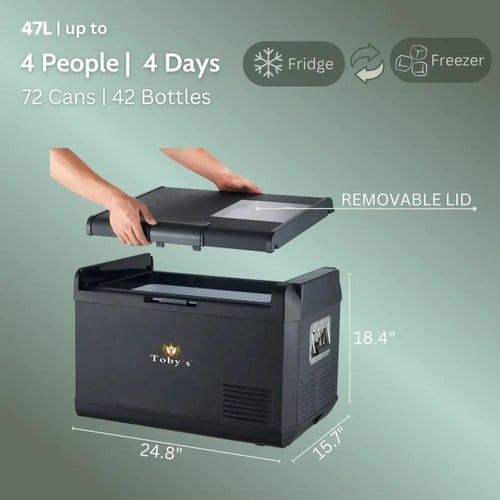 ثلاجة توبيز 47 لتر