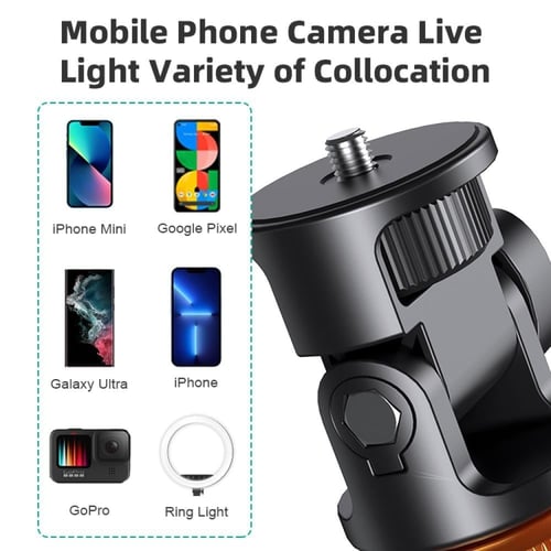 ترايبود تصوير و إضاءة متعدد الاستخدام ألمنيوم طوله...