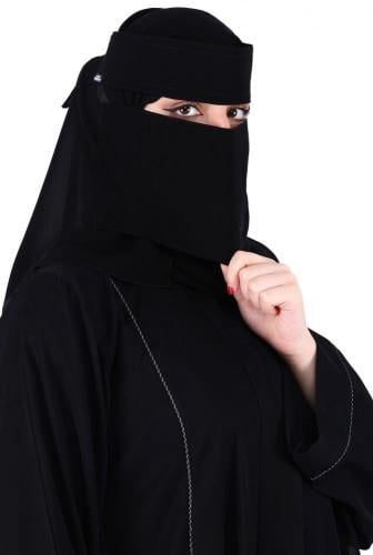 نقاب مطاط واحد مائل قصير