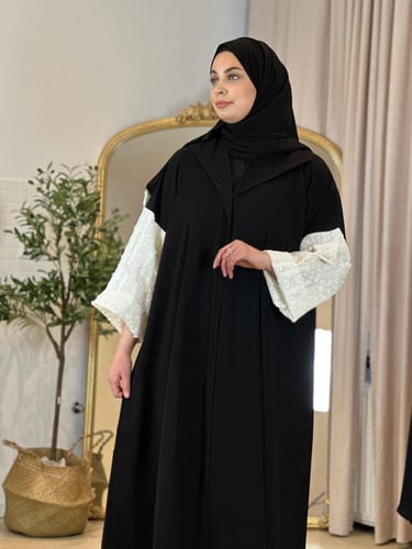 عباية من الخام الكريب الملكي