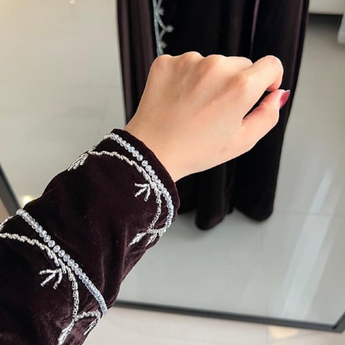 عباية غيم مخمل شتوي