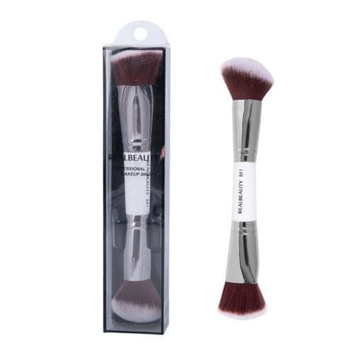 فرشة مكياج كريم الاساس كبيرة ذات الطرفين طرف سطح م...